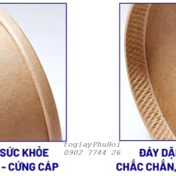 Tô giấy kraft 500ml